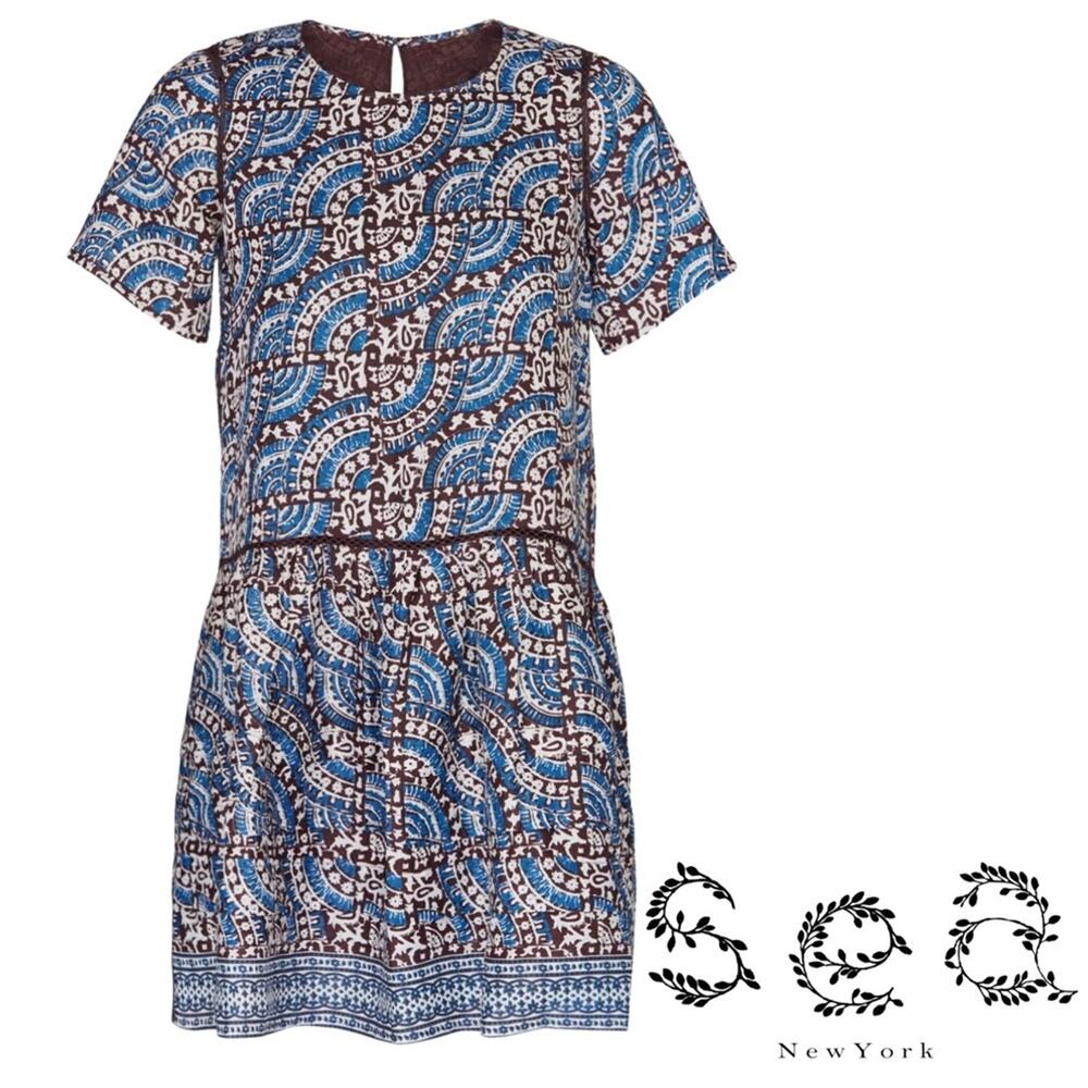 Sea New York Blue Luella Day Dress
